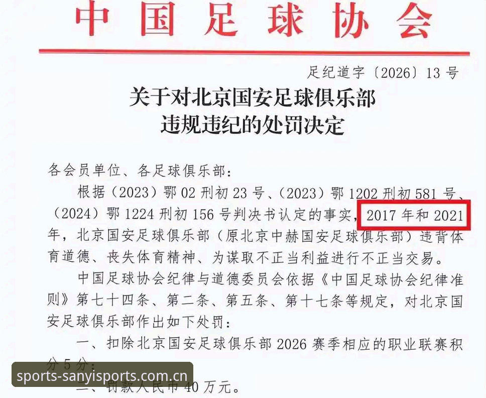 三亿体育开户 资深球迷分享:从足协第三批禁足名单看中国足球的“刮骨疗毒”